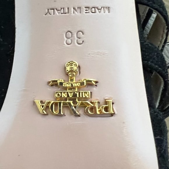 Prada suede platform shoes - Picture 3 of 3